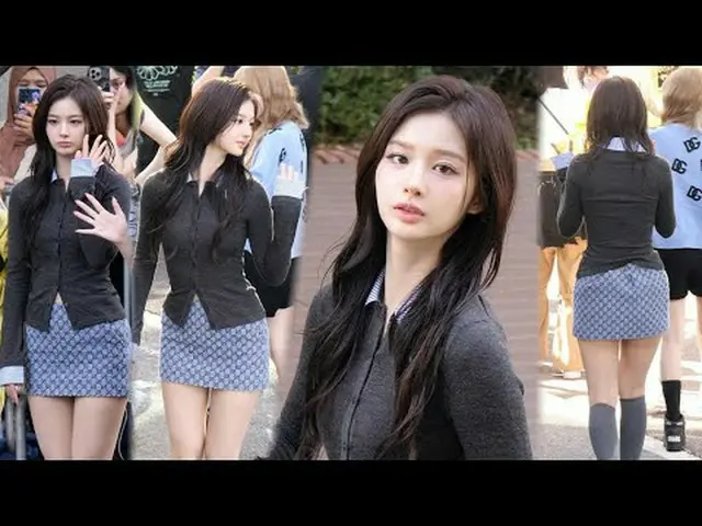 240830 MusicBank 엔믹스_ _  SULLYOON fancam by 스피넬<br>* Do not edit, Do not re-uplo