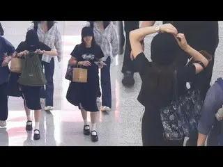 240920 트와이스_ _  NAYEON Airport Departure fancam by 스피넬<br>
* Do not edit, Do not