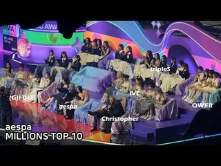 241130 아이브_ _  'MILLIONS TOP 10' IDOL Reaction fancam by 스피넬<br>
* Do not edit, 