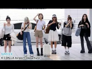 250730 엔믹스_ _  KCON LA Departure fancam by 스피넬<br>
* Do not edit, Do not re-uplo