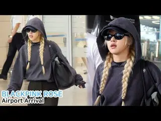 250825 블랙핑크_ _  ROSÉ Airport Arrival fancam by 스피넬<br>
* Do not edit, Do not re-