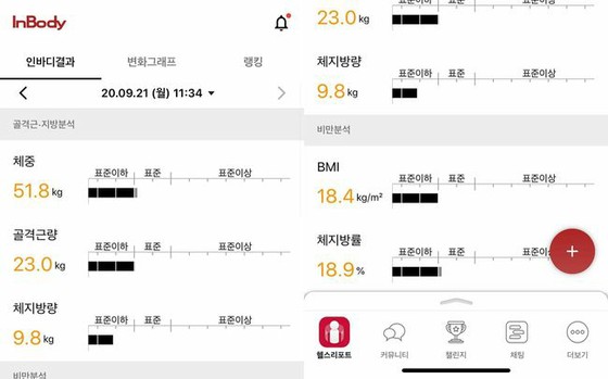 배우 김지우, 체중 51kg & 체지방 9kg 대에 돌입 ... "선명한 복근"