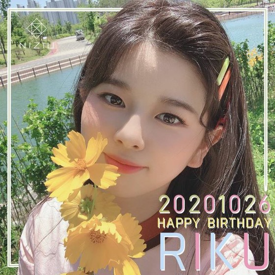 "NiziU"RIKU (신병)가 오늘 (10/26) 18 번째 생일 ... 롯데 "Fit 's」로 첫 CM 캐릭터에 결정