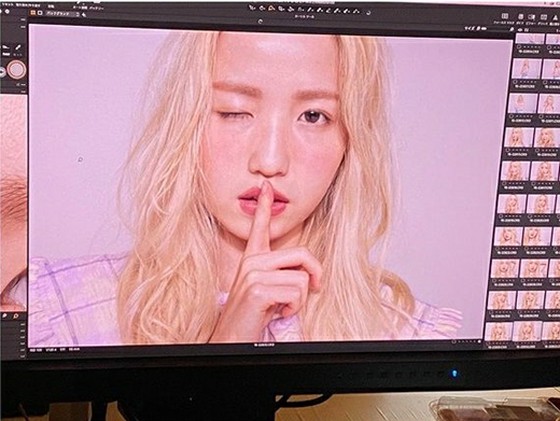 혼다 히토미 (전 아이즈원) "복근과 금발"공개 "더 귀여워졌다"는 반응의 목소리