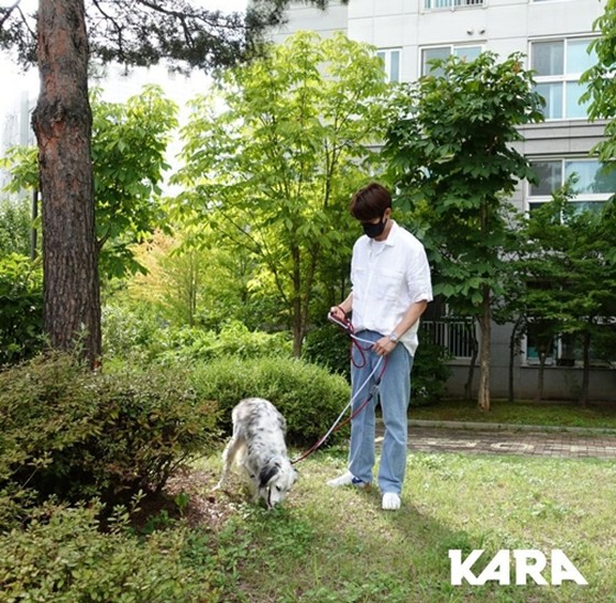 배우 유연석, 또 보호견을 가족으로 받아들여…'오랜 망설임 끝에'