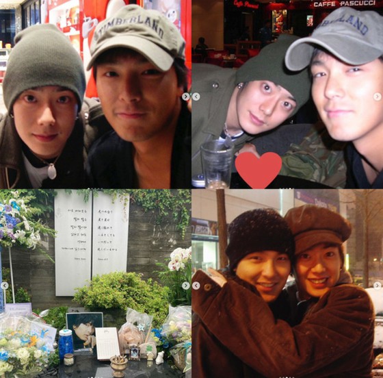 '태사자'김현중, 고 박용하 씨 추모 = 죽음으로부터 10 년