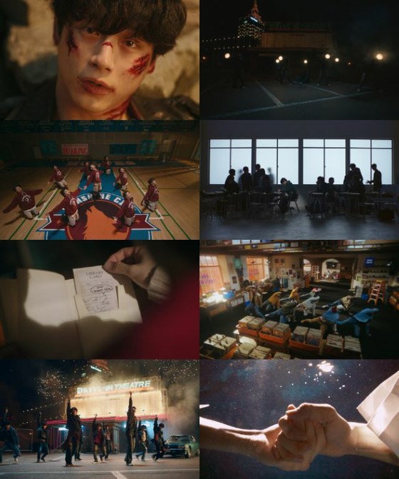 ‘HYBE 첫 일본 그룹’ ‘&TEAM’, 사카구치 켄타로와 공연의 데뷔곡 MV에서 차트 1위 기록