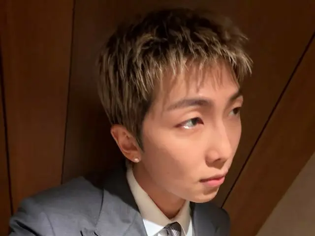'BTS' RM, 결혼식 사회 두 번째 근황 공개