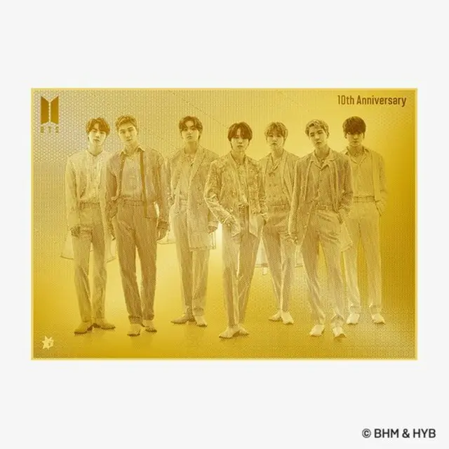 「BTS（防弾少年団）」、「デビュー10周年記念公式記念メダル2次」予約販売開始