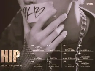 첫 일본 단독 콘서트를 성공적으로 종료! 'DKB', 7th 미니앨범 'HIP' 프로모션 스케줄 공개