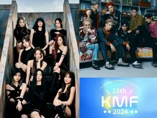 「NiziU」, 「KISS OF LIFE」, 「ALL(H)OURS」, K-POP 최강 “신인 등룡문” “16thKMF2024” 출연! 제1탄 LINE
 UP 발표!!