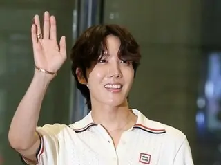 「BTS」의 J-HOPE, 우천 중지로 제대 후, 최초의 시구식은 실현되지 않고