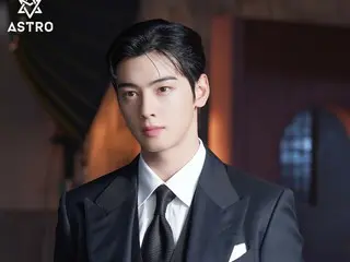 ‘아스트로’ 차은우, 다양한 매력의 슈트 모습에 시선 집중…그라비아 촬영 현장 비하인드 공개