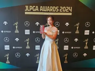 <여자골프> '한국 천재골프소녀' 이효송, 역대 최연소로 'JLPGA 어워드 2024' 신인상 수상