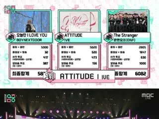 「IVE」의 「ATTITUDE」, 「쇼! K-POP의 중심」에서 출연 없이 1위에