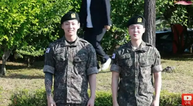 【映像レポ】「BTS」JUNG KOOK & JIMIN、笑顔で除隊