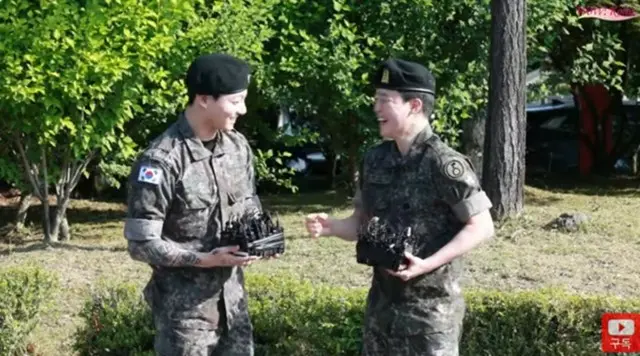 【映像レポ】「BTS」JUNG KOOK & JIMIN、笑顔で除隊2