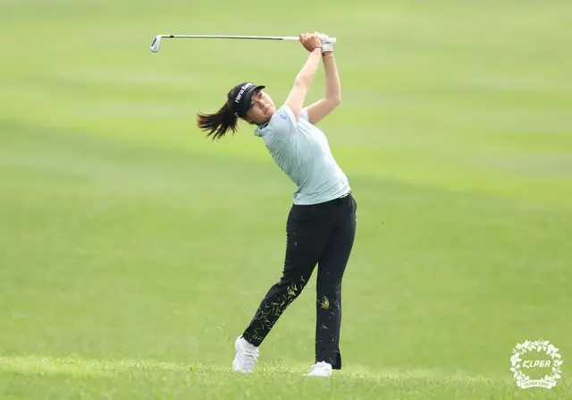 23位タイに終わった中国のジ ユアイ（写真：KLPGA）