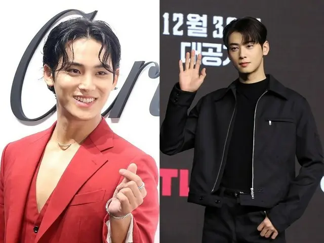 'SEVENTEEN' 민규, 'Weverse' 라이브 전송으로 '97라인' 차은우를 언급…