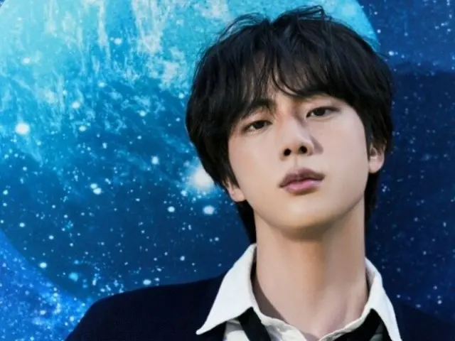 'BTS' JIN, '가장 미남 HYBE 아이돌' 1위