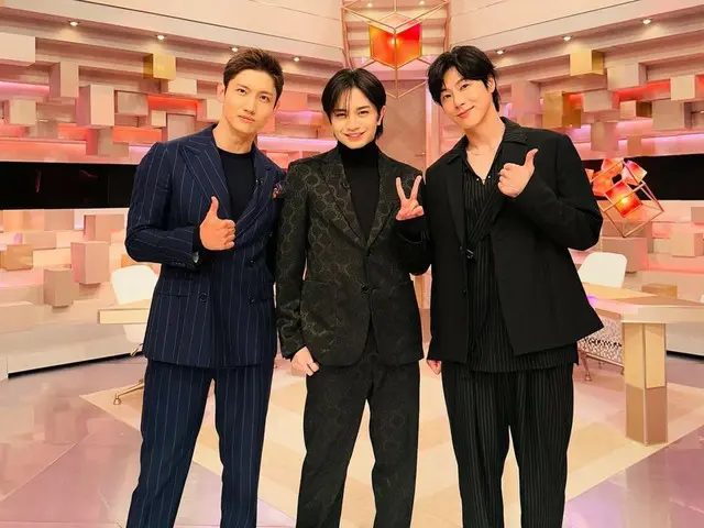 'Sexy Zone' 나카지마 켄토, 'TVXQ' 윤호&창민과의 쓰리샷을 공개…“나, TVXQ가 되었습니다”