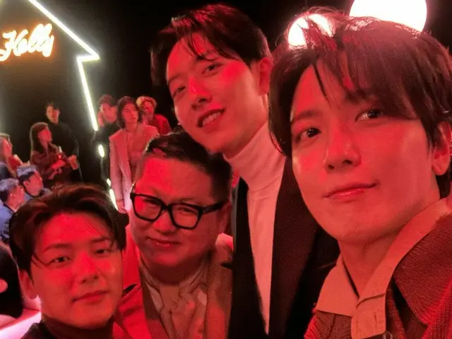 '씨엔블루' 정용화, 이준 신&KANG MINHEEOK과 함께 패션 브랜드 이벤트에 참가…“다른 공간에 갔던 듯한 멋진 이벤트”