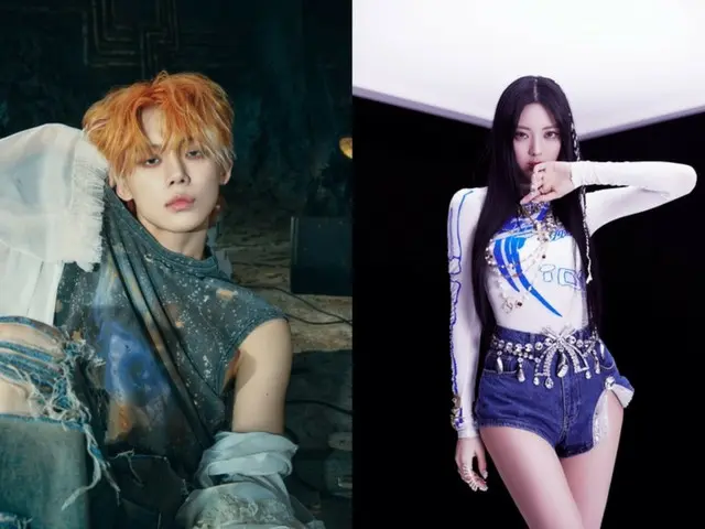 'TOMORROW X TOGETHER' 영준&'ITZY' 윤아, 'SBS 가요대제전'에서 'BTS', 'BLACKPINK' 커버스테이지를
 피로