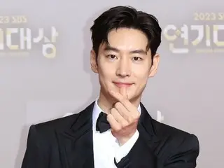 [포토]배우 이재훈, '2023 SBS 연기대상'의 레드카펫 이벤트에 등장…신뢰할 수 있는 ‘모범택시’ 드라이버