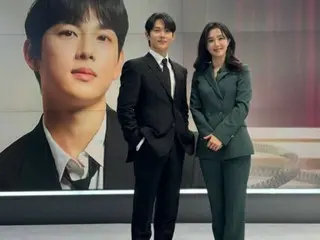 임시완(ZE:A), 7일 '뉴스룸' 출연… 강지영 아나운서와의 투샷 공개