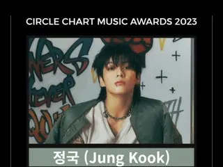 'BTS' JUNG KOOK, '서클차트 뮤직어워드 2023' 3관왕 달성
