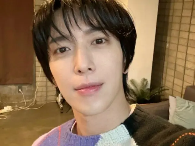 '씨엔블루' 정용화, 체크 니트로 상쾌한 폭발