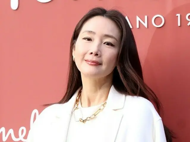 [포토] 여배우 Choi Ji Woo, 보석 브랜드 한국 런치 이벤트에 참가 ... 올 화이트에서 우아하게