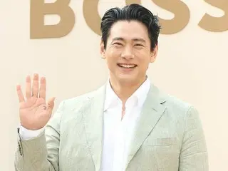 【포토】배우 Teo Yoo, “BOSS”의 프레젠테이션에 참가… 밝은 미소