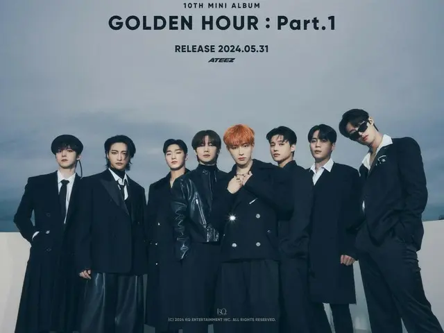 ‘ATEEZ’, 새 앨범 ‘GOLDEN HOUR: Part.1’ 콘셉트 포토 모두 공개… 남자다운 섹시미