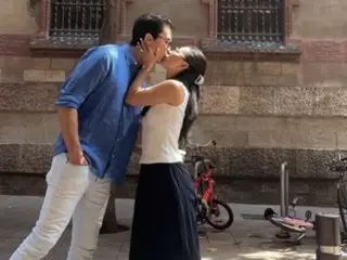 Daniel H♥르 쿠마가이, 영화의 한 장면 같은 키스…“정말 부러운 부부”
