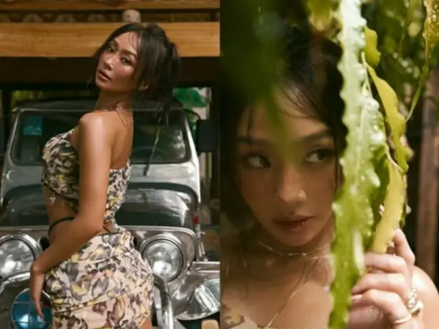 히오린(SISTAR)(전 SISTAR), 정글에서 여자 전사로 변신… 강렬한 'Wait' 컨셉 포토