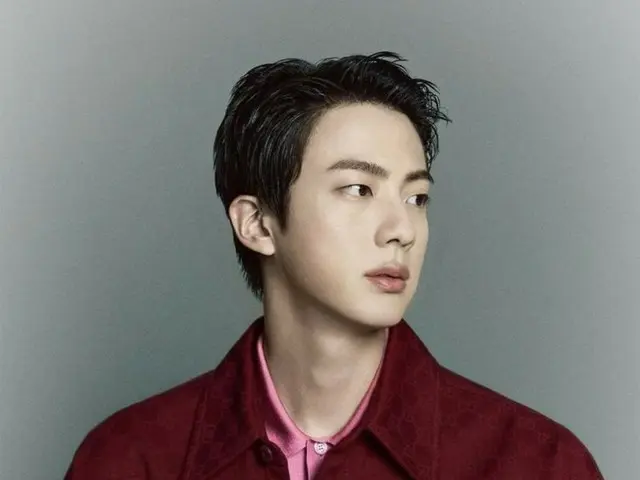 'BTS' JIN, '밀라노 패션 위크'에서 가장 많이 말한 인물에게