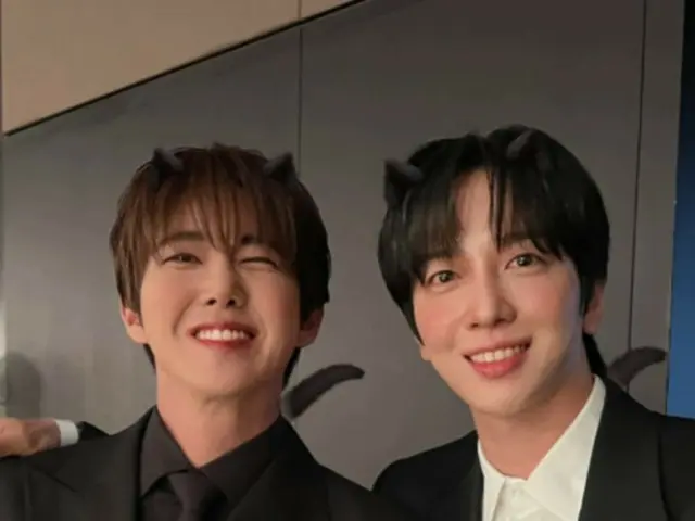 Kwanghee(ZE:A) & 용화(CNBLUE), 지금도 변함없는 비주얼과 사이 좋은 모습…