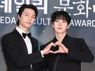 [포토] 'NCT' 도영&쟈니, 배우 송성훈, 오지호, '제11회 이데일리문화대상' 레드카펫 참여