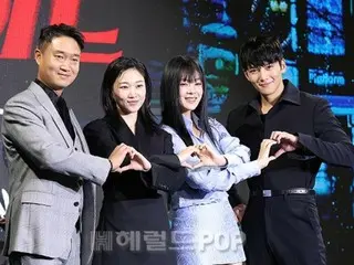 [포토]지창욱&조우진&김현서(BIBI)&하윤경, '강남 B사이드' 주역들 제작발표회 참석