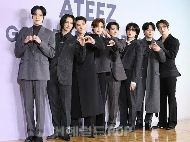 【포토】「ATEEZ」, 11th 미니앨범 「GOLDEN HOUR:Part.2」 릴리스 기념 기자 회견에 참석