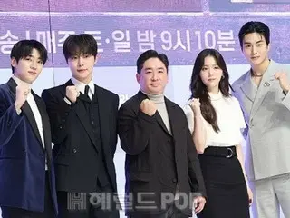 【포토】Bae In Hyuk & 김지훈 & 정규준 & 박재춘, 새 드라마 '체크인 한양' 제작발표회에 참석