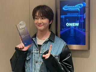 'SHINee' Onew, '2024 SUPERSOUND FESTIVAL'에서 '남성 솔로 아티스트 부문' 대상을 수상