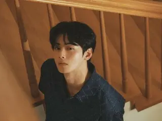 '아스트로' 차은우, 문득 올려다보는 눈빛에 설레게…