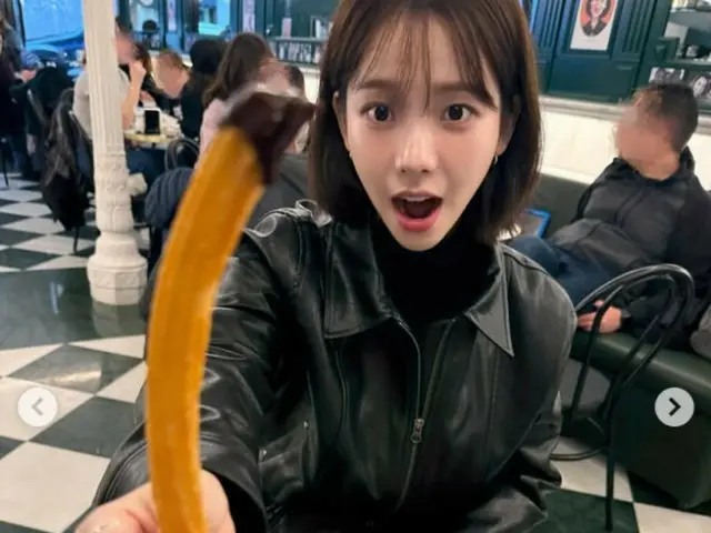 "aespa (에스파)"카리나, 귀여운 그녀의 샷으로 시선을 못 박아