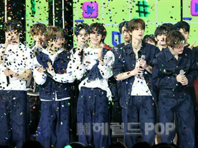 【포토】 「TWS」, 「THE SHOW」로 1위에!