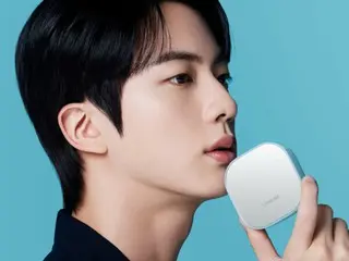 'BTS' JIN이 모델인 '라네즈', 신제품으로 올리브영 1위 획득