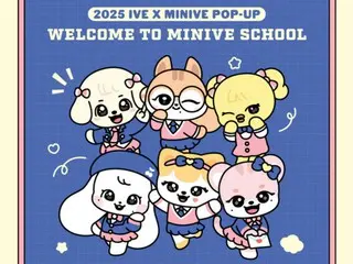 ‘IVE’, 공식 캐릭터 ‘MINIVE’ 팝업 스토어 오픈