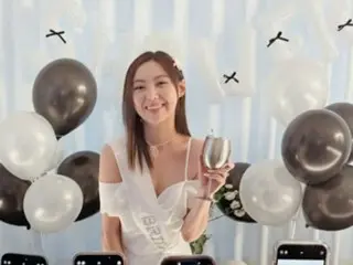 전 '미스 A' 민, 그룹 첫 기혼자에게… 신부 샤워에서 행복