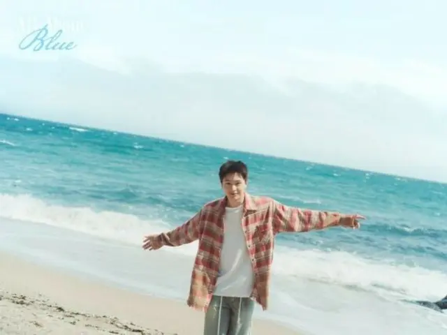 유성재(BTOB), 푸른 바다보다 상쾌한 비주얼…여름 그라비아처럼